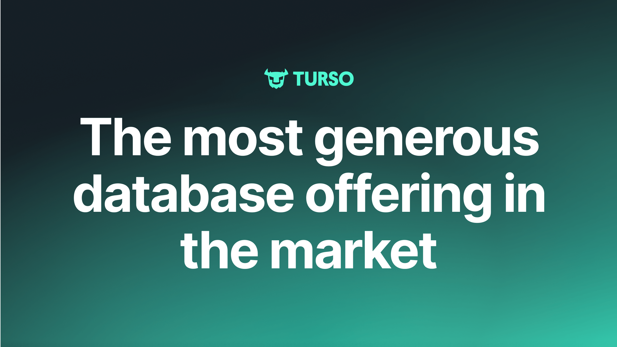 Cover image for Turso Cloud Debuts the New Developer Plan