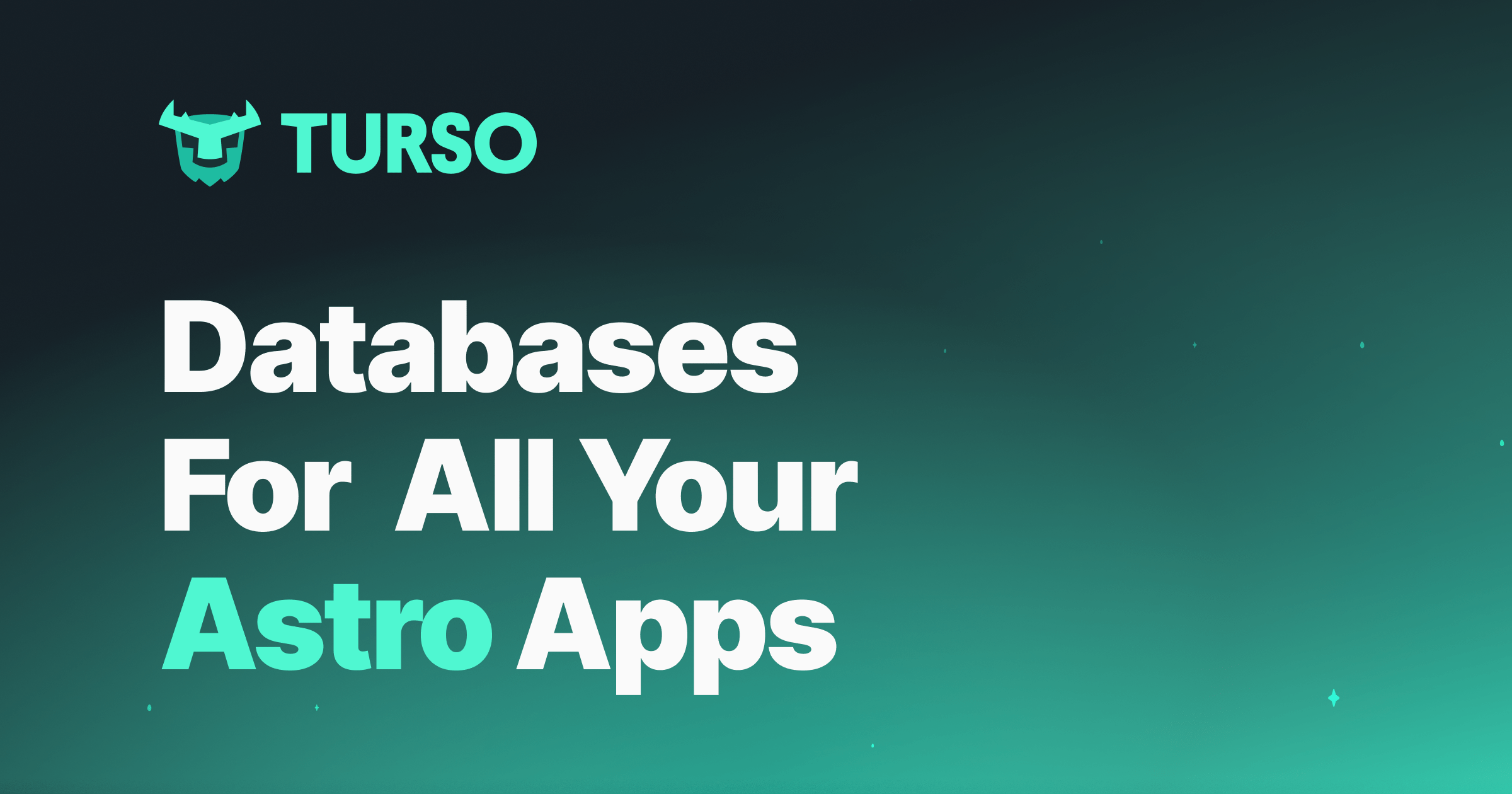 Databases For All Your Astro Apps