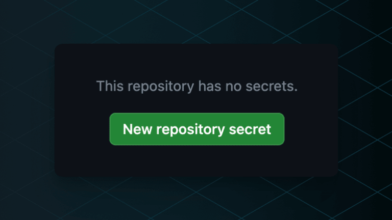 New repository secret