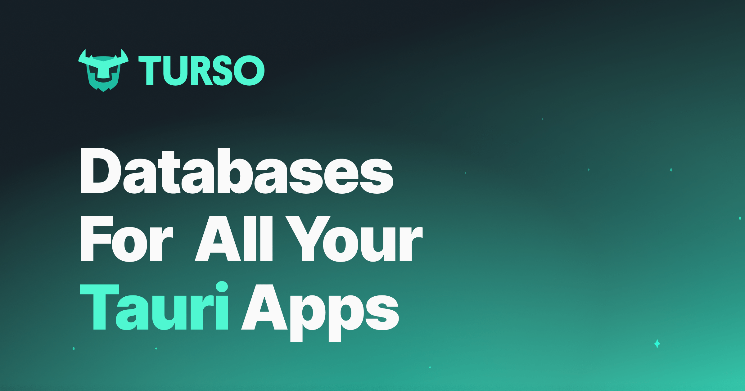 Databases For All Your Tauri Apps